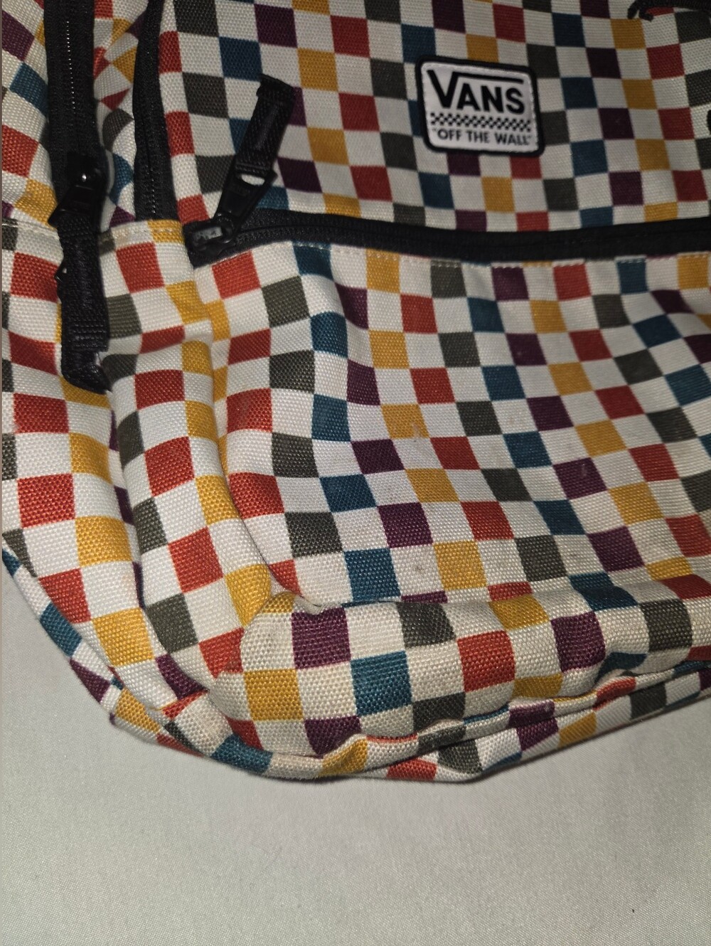 Vans Checkerboard Multi-Color Backpack - Picture 2 of 10